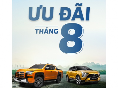 CHƯƠNG TRÌNH KHUYẾN MÃI MUA XE THÁNG 08/2025